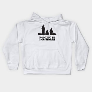 Palaces out of Paragraphs Kids Hoodie